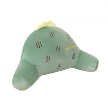 Cute green plush pillow toys